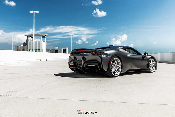 Фото дисков Anrky S1-X3 Глянцевый лак на Ferrari SF90