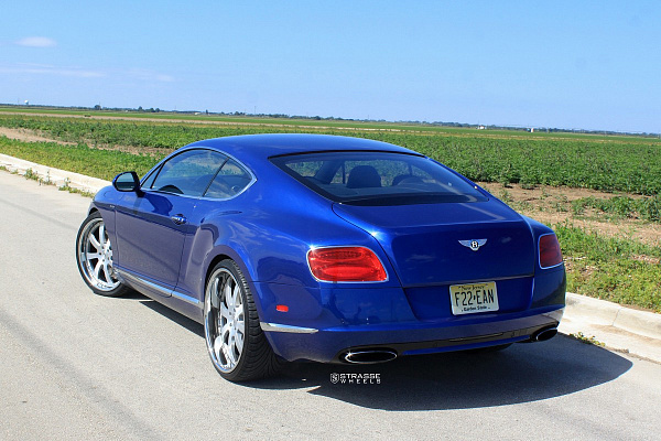 Фото дисков Strasse Wheels T8 Signature Глянцевый лак на Bentley Continental GT II