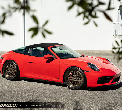 Фото дисков BC Forged MHK519 на Porsche 911 VIII