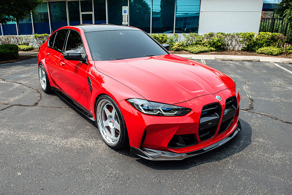 Фото дисков HRE 305 Серебро на BMW 3/M3 (G2x/G80)