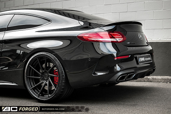 Фото дисков BC Forged HCA210 Черный матовый на Mercedes-Benz C-Class (W205)