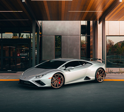 Фото дисков Vossen EVO-3R на Lamborghini Huracan