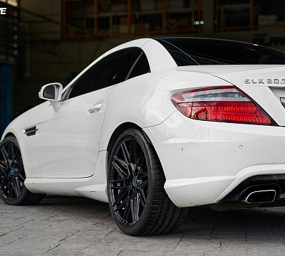 Фото дисков Vossen HF-7 на Mercedes-Benz SLK (R172)