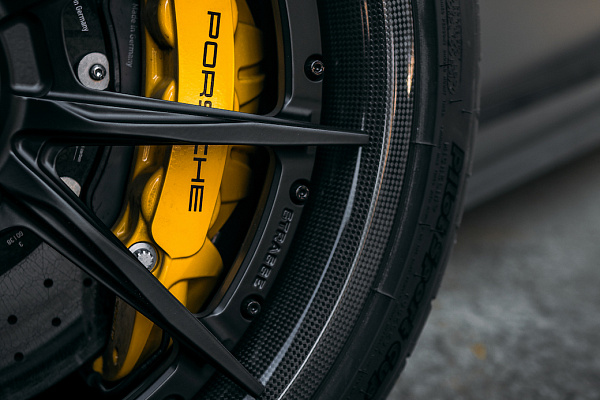 Фото дисков Savini SV10 Черный сатин на Porsche 911 VIII
