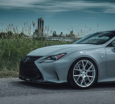 Фото дисков Vossen VFS-6 на Lexus RC