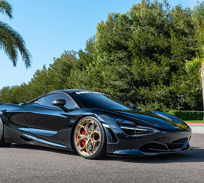 Фото дисков HRE P111SC на McLaren 720S