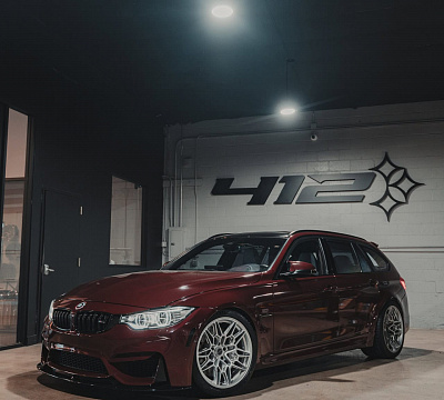 Фото дисков Brixton Forged FDE06 на BMW 3/M3 (F3x/F80)