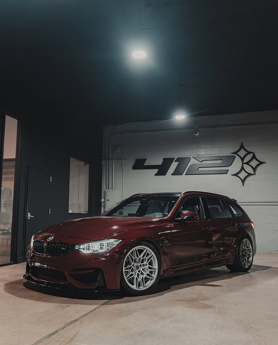 Фото дисков FDE06 Серебро на BMW 3/M3 (F3x/F80)