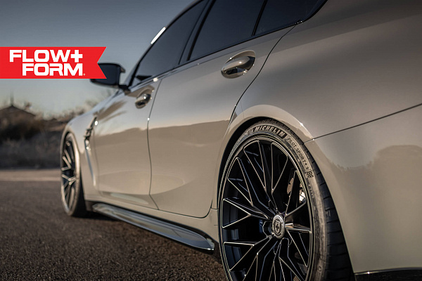 Фото дисков HRE FF28 Глянцевый темный лак на BMW 3/M3 (G2x/G80)