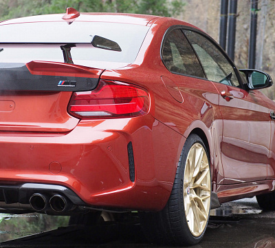 Фото дисков HRE P200 на BMW 2/M2 (F22/F87)