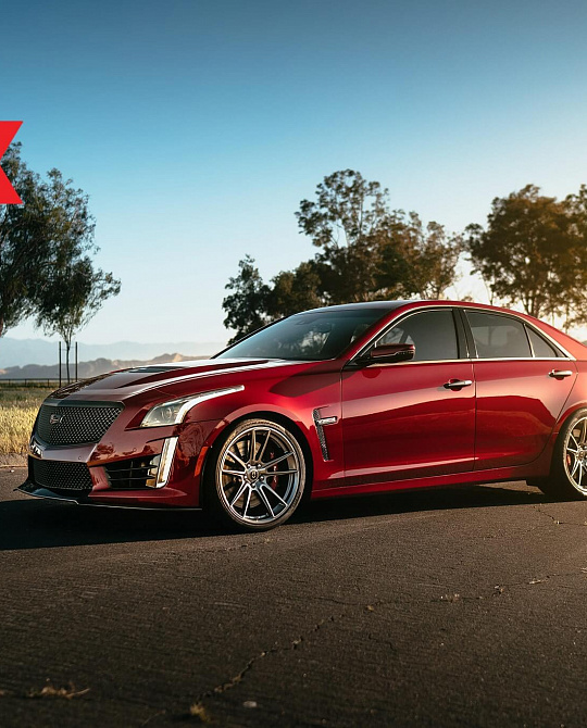 Фото дисков FF04 Серебро на Cadillac CTS III