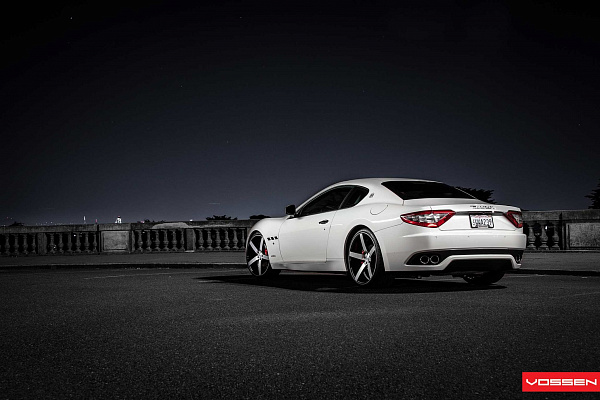 Фото дисков Vossen CV3 Алмазная проточка на Maserati GranTurismo I