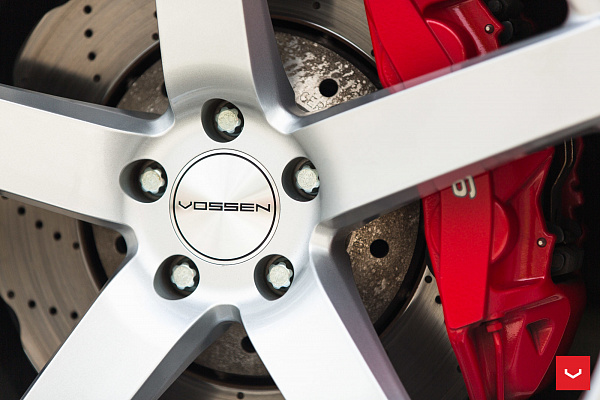 Фото дисков Vossen CV3 Серебро на Audi A/RS 6 (C7)