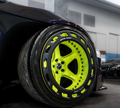 Фото дисков Brixton Forged TR05 AERO1 на Toyota Supra A90