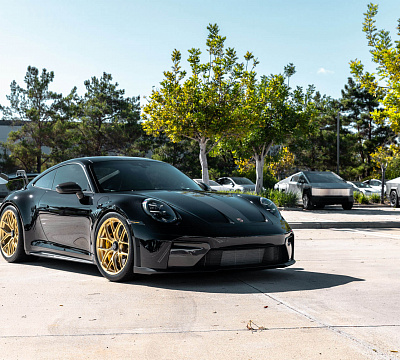 Фото дисков HRE R161 Lightweight на Porsche 911 VIII