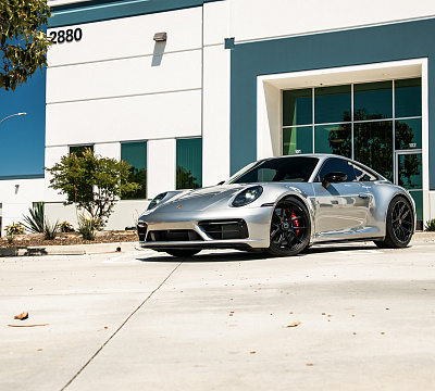 Фото дисков Brixton Forged FDE01 на Porsche 911 VIII