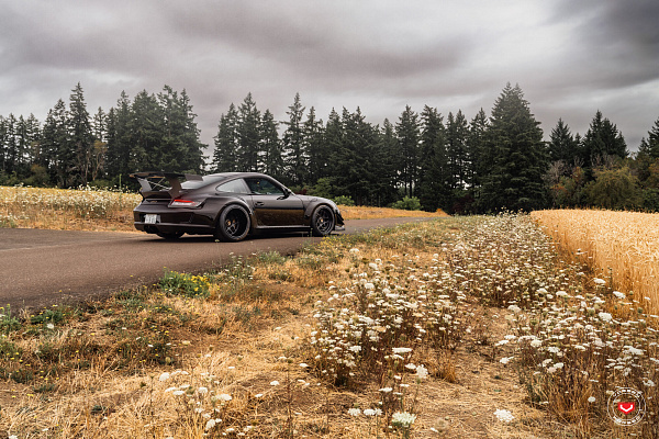 Фото дисков Vossen GEN-02 (3-piece) Черный сатин на Porsche 911 VI
