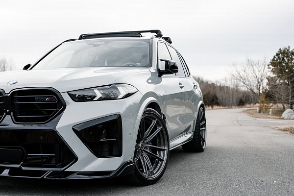 Фото дисков Brixton Forged FDE03 Глянцевый темный лак на BMW X5/X5 M (G05/G18/F95)