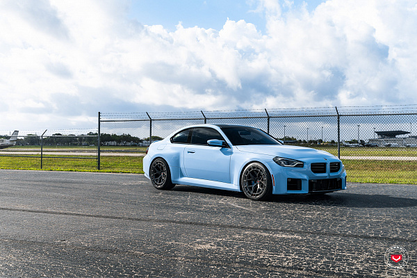 Фото дисков Vossen LC3-01 Глянцевый темный лак на BMW 2/M2 (G42/G87)