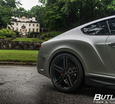 Фото дисков Vossen HF-1 на Bentley Continental GT II