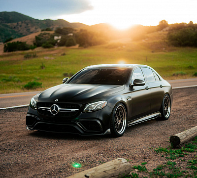 Фото дисков HRE 300 на Mercedes-Benz E-Class (W213, S213, C238)