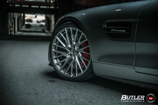 Фото дисков Vossen EVO-6T Глянцевый лак на Mercedes-Benz AMG GT I