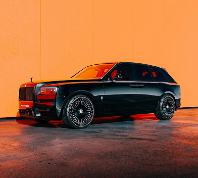 Фото дисков Brixton Forged LX09 на Rolls-Royce Cullinan