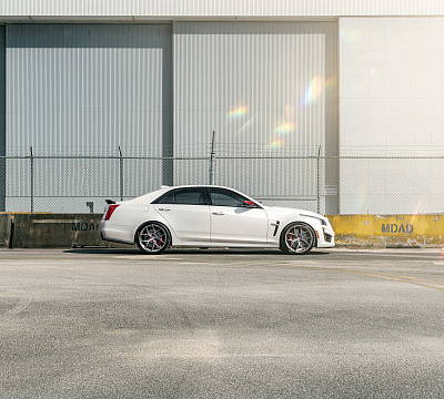 Фото дисков Vossen HF-5 на Cadillac CTS III