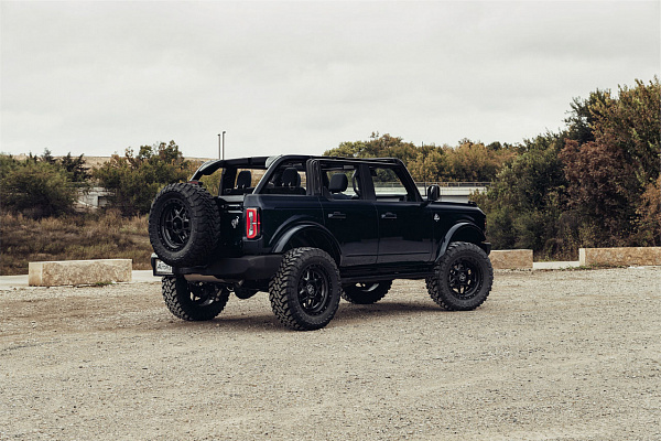 Фото дисков Black Rhino KELSO Черный сатин на Ford Bronco