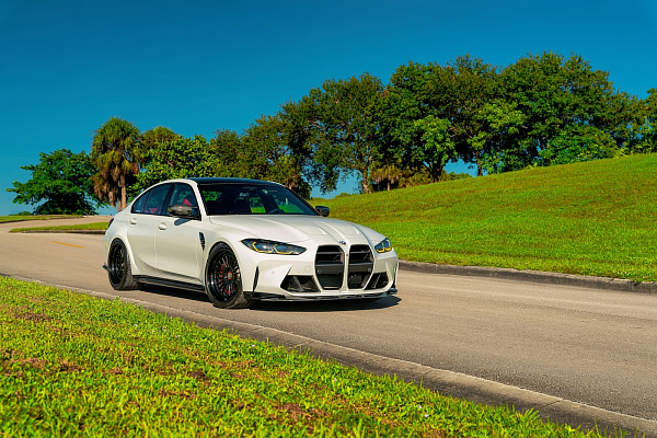 Фото дисков Strasse Wheels SV20 Track Черный сатин на BMW 3/M3 (G2x/G80)
