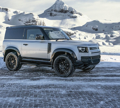 Фото дисков Bola FP1 на Land Rover Defender II