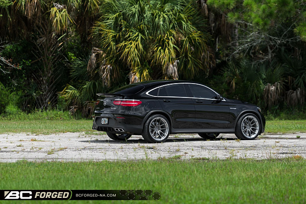 Фото дисков BC Forged HCA162 Глянцевый графит на del Mercedes GLC Coupe (C253)