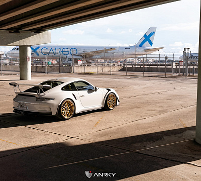 Фото дисков Anrky RS1 на Porsche 911 VII