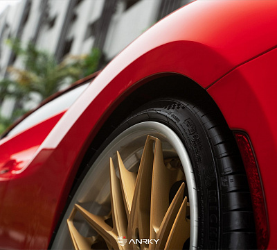 Фото дисков Anrky S3-X1 на Ferrari F8