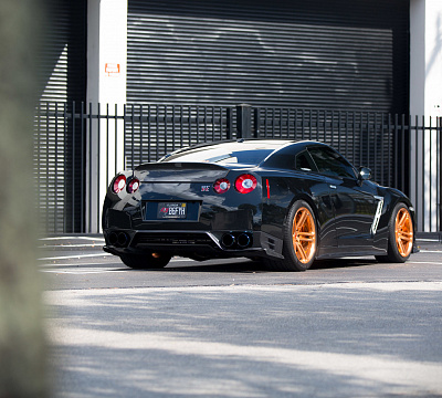 Фото дисков Vossen CG-202 на Nissan GT-R