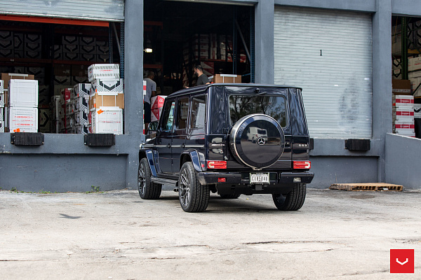 Фото дисков Vossen HF-2 Сатиновый графит на Mercedes-Benz G-Class II