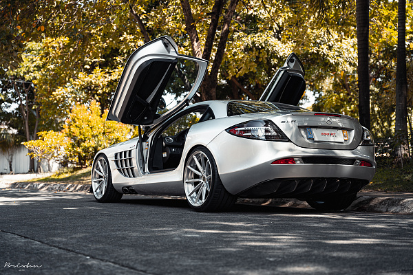 Фото дисков Brixton Forged R11-R Глянцевый лак на Mercedes-Benz SLR McLaren