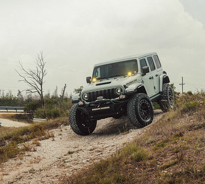 Фото дисков Vossen HFX-1 (5-Lug) на Jeep Wrangler IV (JL)