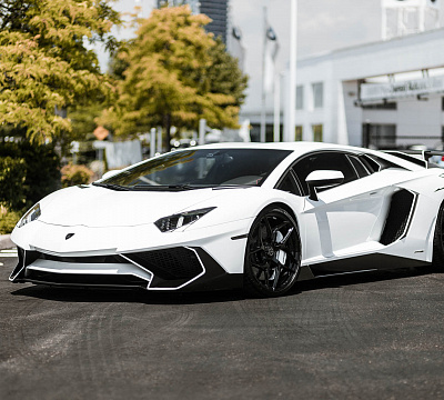 Фото дисков Brixton Forged PF5 на Lamborghini Aventador