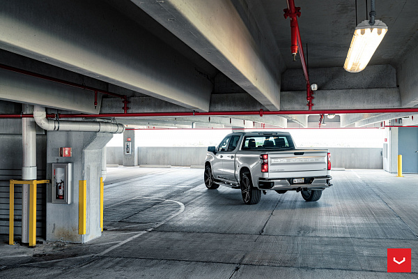 Фото дисков Vossen HF6-2 Алмазная проточка на Chevrolet Silverado IV