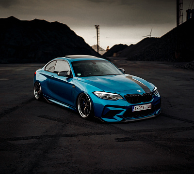 Фото дисков Brixton Forged PF5 на BMW 2/M2 (F22/F87)