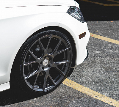 Фото дисков Vossen VFS-6 на Mercedes-Benz CLS (C218)