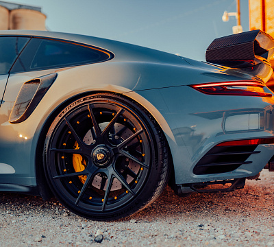 Фото дисков Strasse Wheels SM5RT Deep Concave Duoblock на Porsche 911 VII