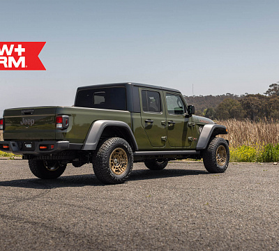 Фото дисков HRE FT1 на Jeep Gladiator II (JT)