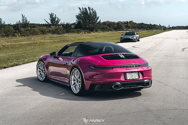Фото дисков Anrky RS1 Глянцевый лак на Porsche 911 VIII