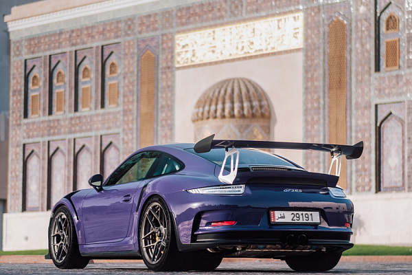 Фото дисков Brixton Forged PF7 Сатиновый темный лак на Porsche 911 VII