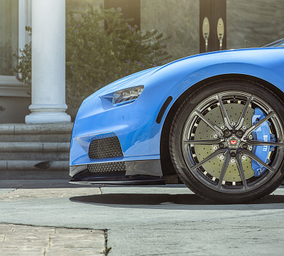 Фото дисков Vossen M-X2 на Bugatti Chiron