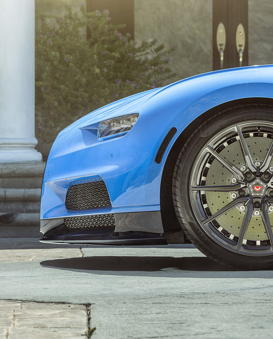 Фото дисков M-X2 Глянцевый графит на Bugatti Chiron