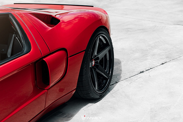 Фото дисков Anrky RS5.3 Черный сатин на Ford GT I