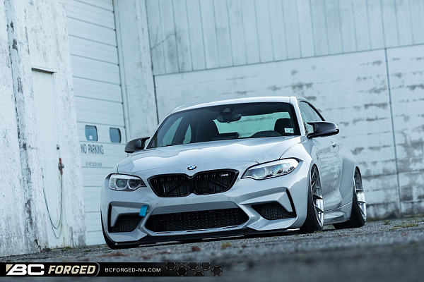 Фото дисков BC Forged HCA381 Матовый графит на BMW 2/M2 (F22/F87)